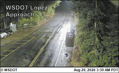 WSF Lopez Ferry Approach live camera view