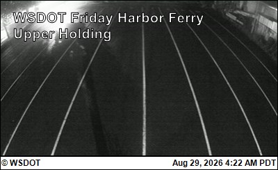 WSF Friday Harbor Upper Holding live camera view