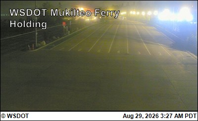 WSF Mukilteo Holding live camera view