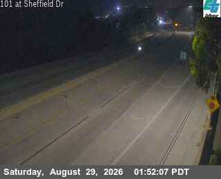 US-101 : Sheffield Drive live camera view