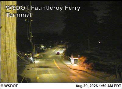 WSF Fauntleroy Way looking North live camera view