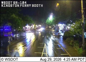 WSF Kingston SR 104 at Toll Booths live camera view
