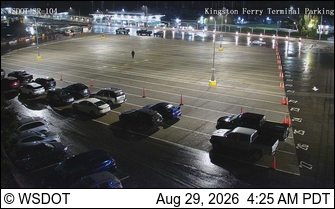 WSF Kingston Terminal live camera view