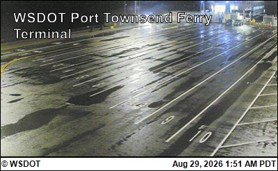 WSF Port Townsend Terminal live camera view