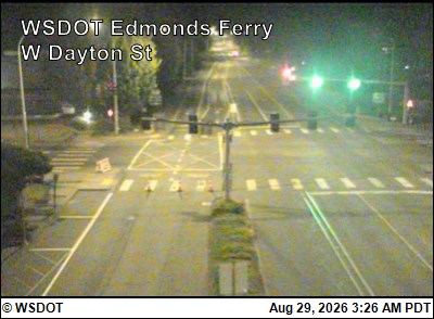 WSF Edmonds W Dayton St live camera view