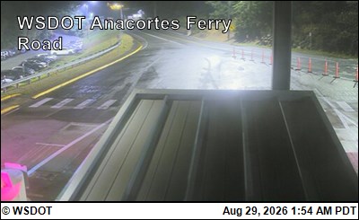 WSF Anacortes Ferry Terminal Rd live camera view