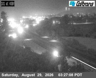US-101 : KSBY live camera view