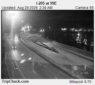 I-205 at 99E live camera view