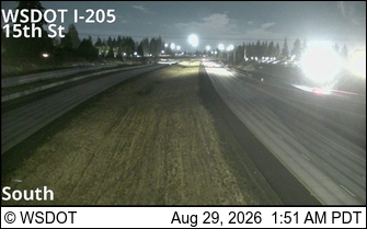 I-205 at MP 29.1: 15th St live camera view