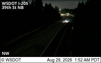 I-205 at MP 30.3: 39th St NB live camera view