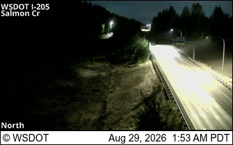I-205 at MP 36.1: Salmon Creek live camera view