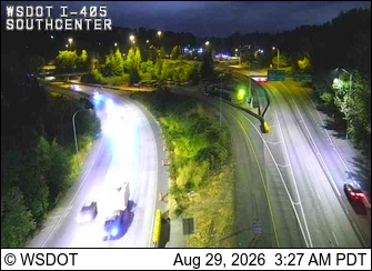 I-405 at MP 0.3: Southcenter live camera view