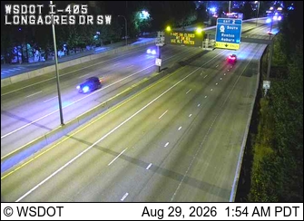 I-405 at MP 1.4: Longacres Dr live camera view