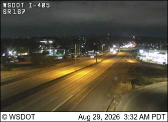 I-405 at MP 2.2: SR 167 Interchange live camera view