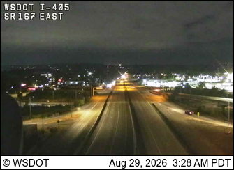 I-405 at MP 2.4: SR 167, East live camera view