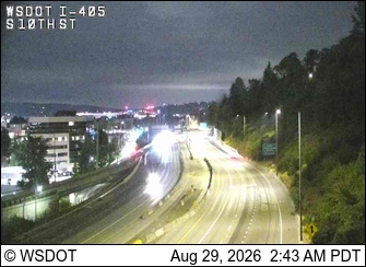 I-405 at MP 3: S 10th St live camera view