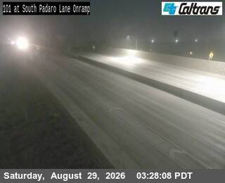 US101- South Padaro Lane Onramp live camera view