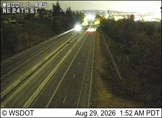 I-405 at MP 6: NE 24th St live camera view