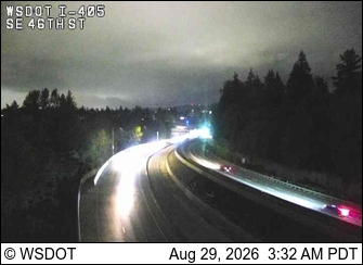 I-405 at MP 9.8: SE 46th St live camera view