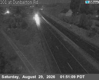 US101 : Dunbarton Rd live camera view