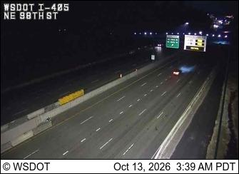 I-405 at MP 18.7: NE 98th St live camera view
