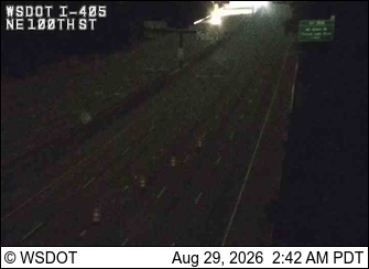 I-405 at MP 18.8: NE 100th St live camera view