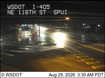 I-405 at MP 19.8: NE 116th St, SPUI live camera view
