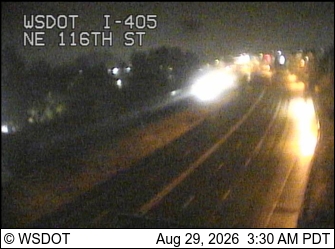 I-405 at MP 19.8: NE 116th St live camera view