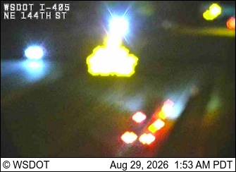 I-405 at MP 21.8: NE 144th St live camera view