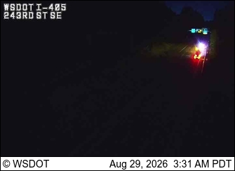 I-405 at MP 25.1: 243rd St SE live camera view