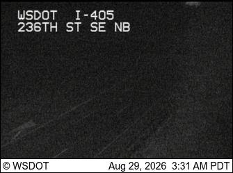 I-405 at MP 25.6: 236th St SE, NB live camera view