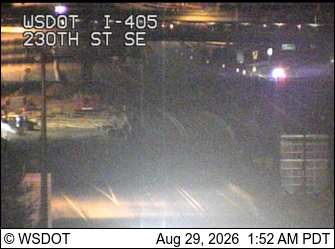 I-405 at MP 26.1: 230th St SE live camera view