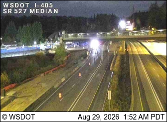 I-405 at MP 26.7: SR 527, Median live camera view