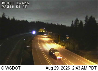 I-405 at MP 27: 220th St SE live camera view