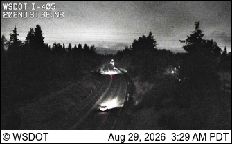 I-405 at MP 28.3: 202nd St SE, NB live camera view