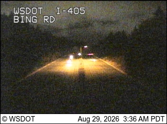 I-405 at MP 29.2: Bing Rd live camera view