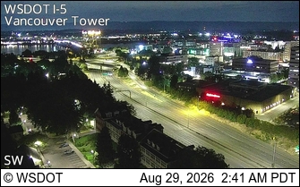 I-5 at MP 0.81: Tower View live camera view