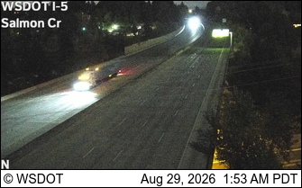 I-5 at MP 6.3: Salmon Creek live camera view