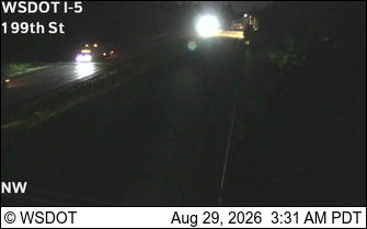 I-5 at MP 10.8: 199th St live camera view