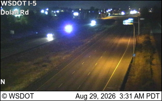 I-5 at MP 13.4: Dolan Rd live camera view