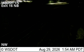 I-5 at MP 16.8: Exit 16 NB live camera view