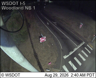 I-5 at MP 21.20: Woodland NB Signal live camera view