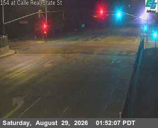 SR-154: Calle Real/State St live camera view