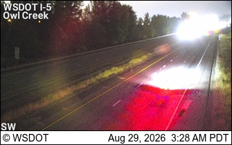 I-5 at MP 35.8: Owl Creek live camera view