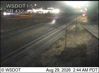 I-5 at MP 36.9: SR 432 Interchange live camera view