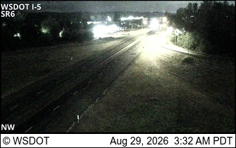 I-5 at MP 78: SR 6 Interchange live camera view