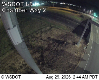 I-5 at MP 79.10: Chamber Way live camera view