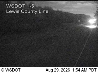 I-5 at MP 85.5: Lewis County Line live camera view