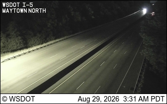 I-5 at MP 96: Maytown North live camera view