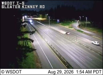 I-5 at MP 108.3: Sleater-Kinney live camera view